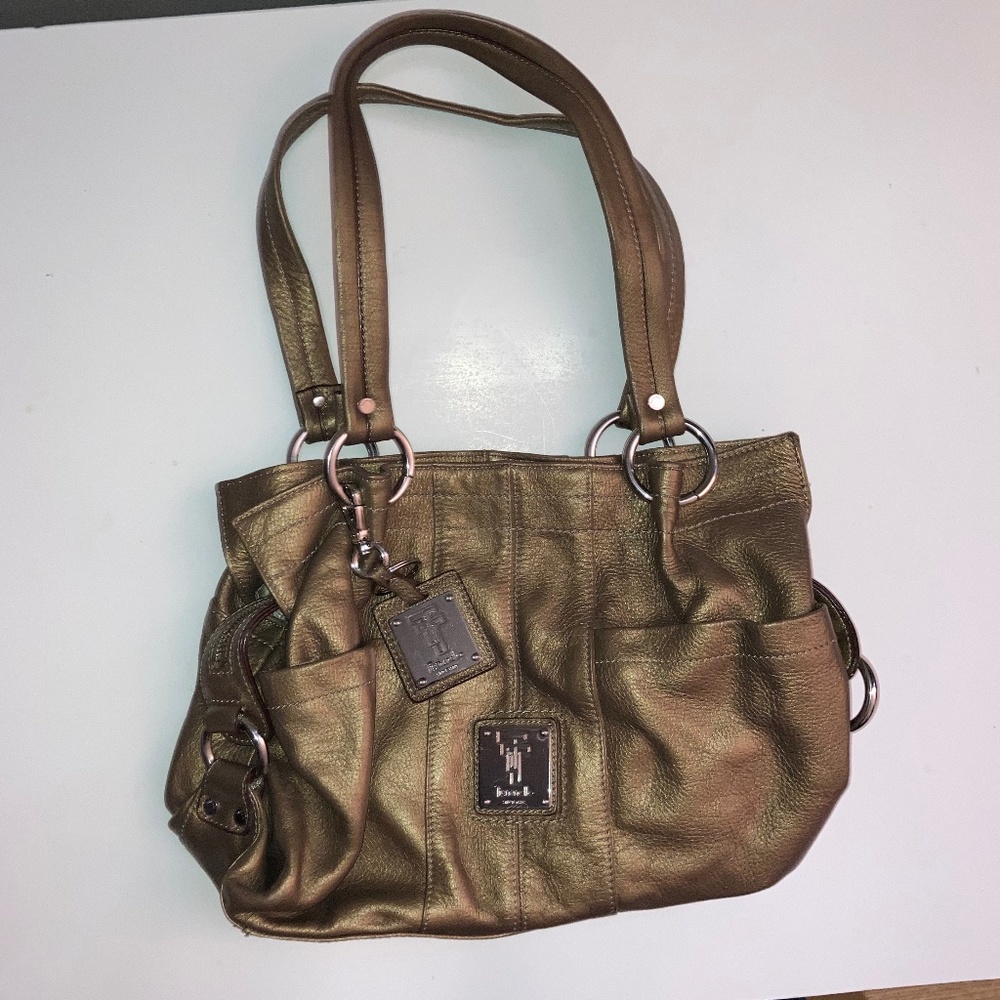 Tignanello Dark Gold Bag